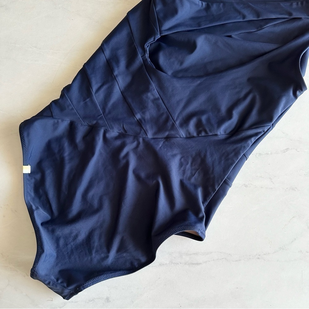 Summersalt The Sidestroke blue one piece swimsuit size 8 - Picture 9 of 10